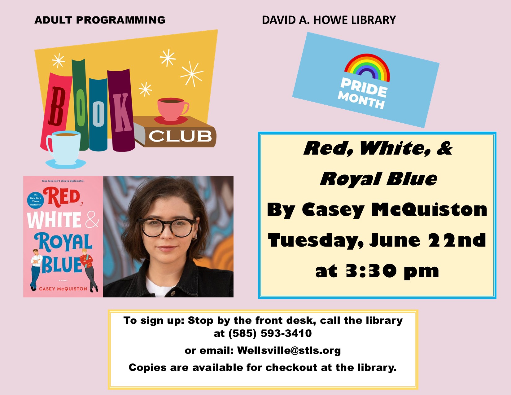 pride month book club – David A. Howe Public Library