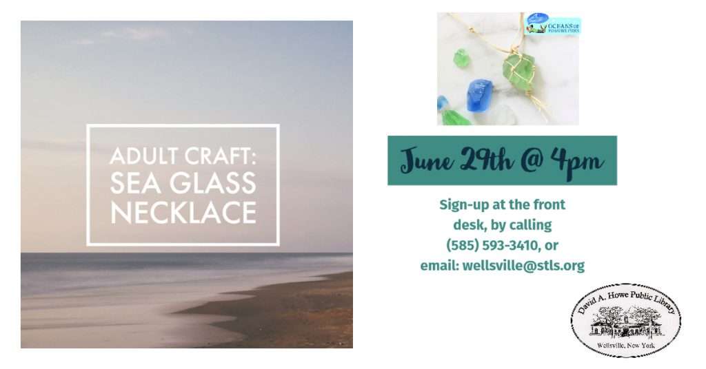 Adult Craft Class: Sea Glass Necklace