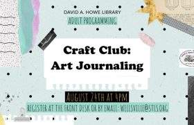 Adult Craft Club: Art Journaling