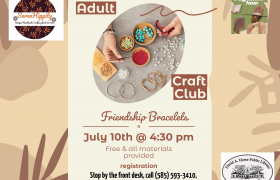 Adult Craft Club: Friendship Bracelets