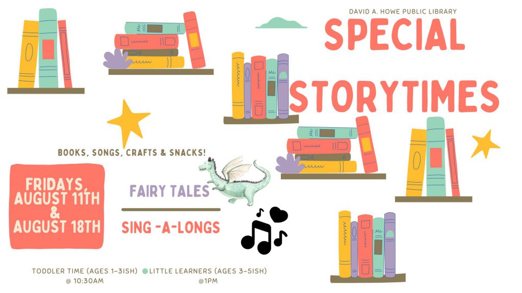 Programs & Storytimes - Howe Library